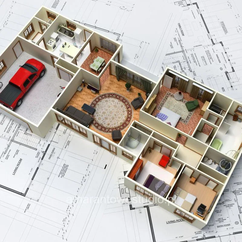 Architektura wnętrz mieszkania