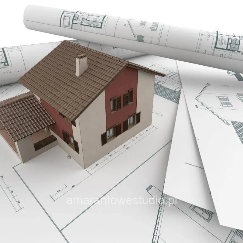 Projekt domu architekta wnętrz